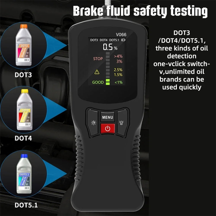 V066 Car Brake Fluid Detection Pen Moisture Tester - Electronic Test by buy2fix | Online Shopping UK | buy2fix