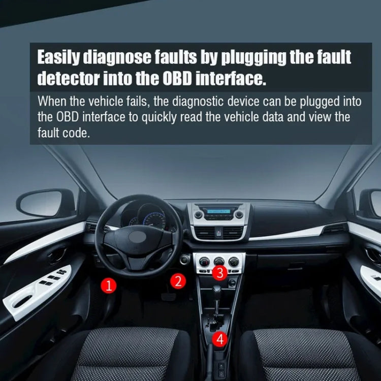 V314 Car OBD Diagnostic Instrument Fault Clear Code Reader - Electronic Test by buy2fix | Online Shopping UK | buy2fix