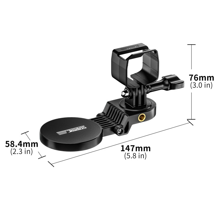 For DJI OSMO Pocket 3 STARTRC Magnetic Universal Expansion Bracket (Black) - Mount & Holder by STARTRC | Online Shopping UK | buy2fix