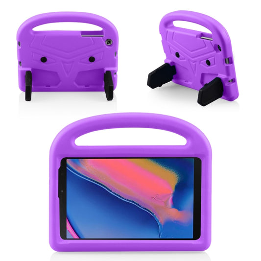 Shockproof EVA Bumper Case with Handle & Holder for Galaxy Tab A 8 (2019) P200 / P205(Purple) - Tab A 8.0 & S Pen (2019) P200/P205 by buy2fix | Online Shopping UK | buy2fix