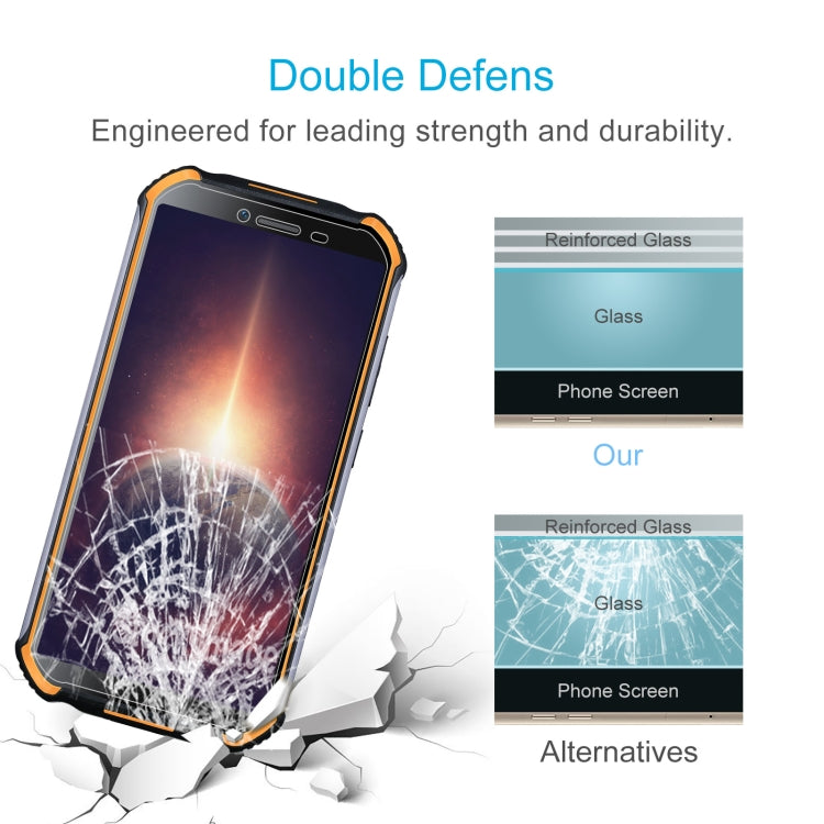 For Doogee S40 Pro 50 PCS 0.26mm 9H 2.5D Tempered Glass Film - Others by buy2fix | Online Shopping UK | buy2fix