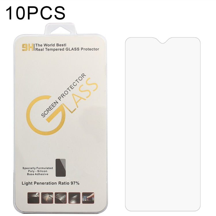 For Blackview A60 10 PCS 0.26mm 9H 2.5D Tempered Glass Film - Others by buy2fix | Online Shopping UK | buy2fix