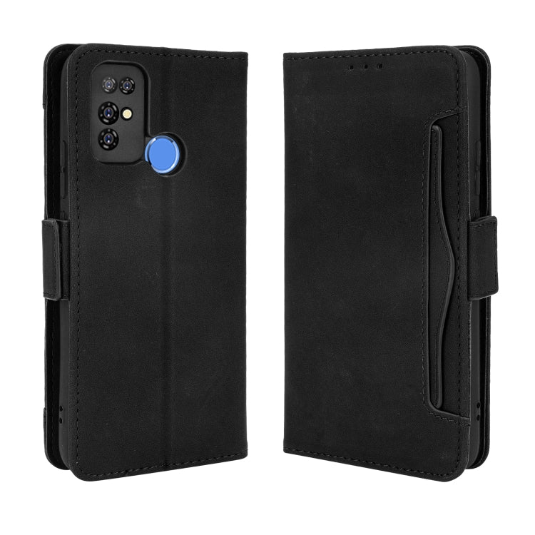 For Doogee X96 Pro Skin Feel Calf Pattern Horizontal Flip Leather Case with Holder & Card Slots & Photo Frame(Black) - More Brand by buy2fix | Online Shopping UK | buy2fix