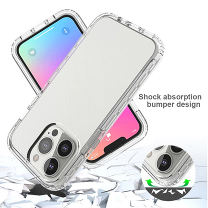 For iPhone 13 Shockproof High Transparency Two-color Gradual Change PC+TPU Candy Colors Protective Case(Red) - iPhone 13 Cases by buy2fix | Online Shopping UK | buy2fix