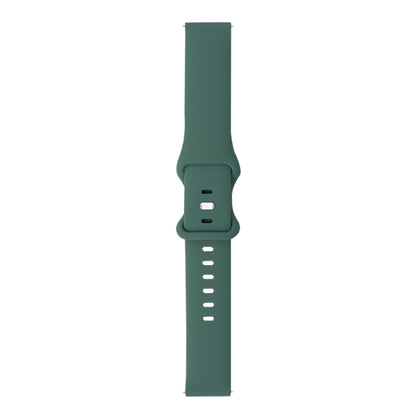 For Huawei Watch GT 2e 46mm 8-buckle Silicone Watch Band(Pine Needle Green) - Watch Bands by buy2fix | Online Shopping UK | buy2fix