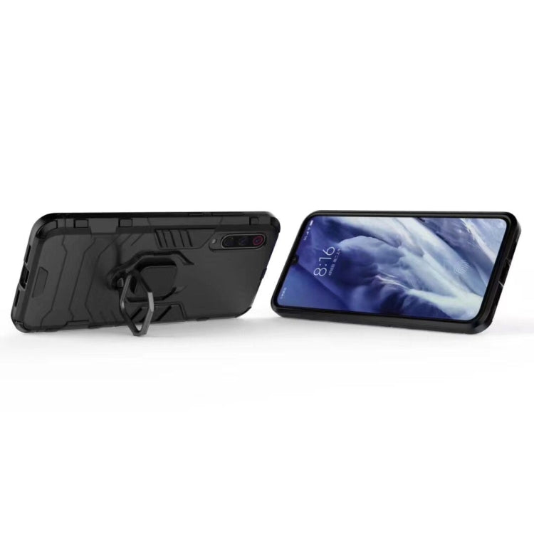 For OnePlus 7T Shockproof PC + TPU Case with Magnetic Ring Holder(Black) - OnePlus Cases by buy2fix | Online Shopping UK | buy2fix