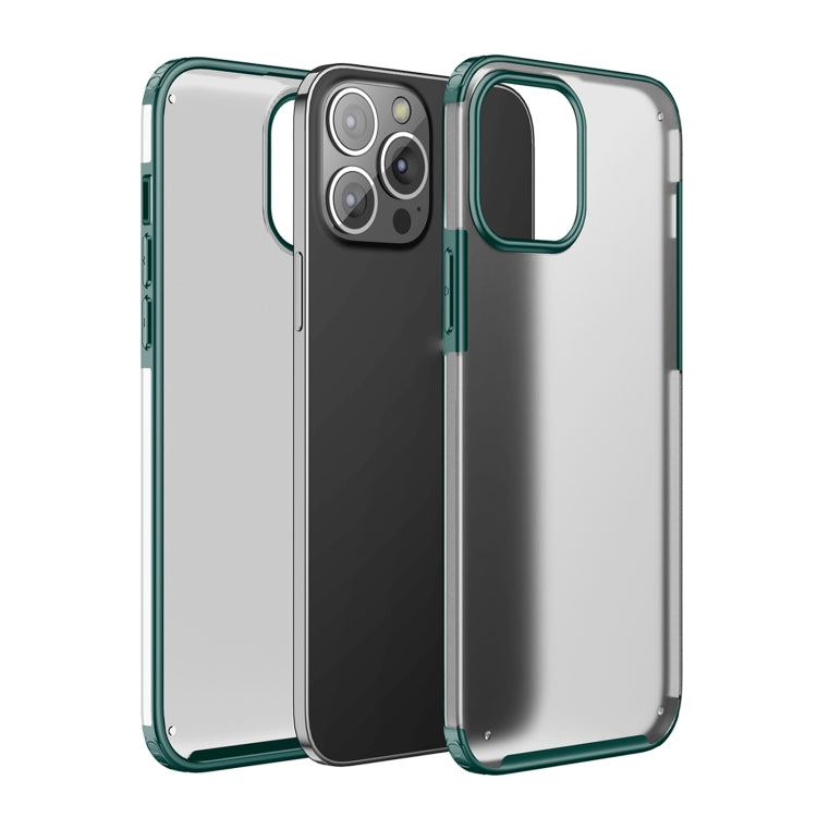 For iPhone 13 Pro Four-corner Shockproof TPU + PC Protective Case (Green) - iPhone 13 Pro Cases by buy2fix | Online Shopping UK | buy2fix