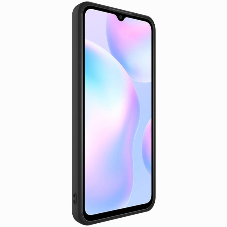 For Xiaomi Redmi 9A IMAK UC-4 Series Straight Edge TPU Soft Protective Case(Black) - Xiaomi Cases by imak | Online Shopping UK | buy2fix