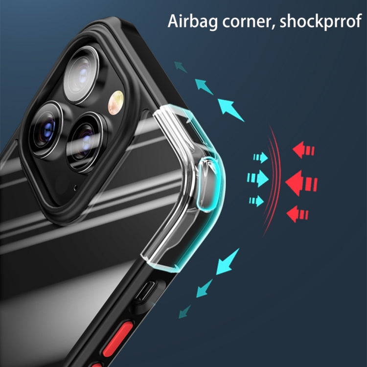 For iPhone 13 mini Dawn Series Airbag Shockproof TPU+PC Case (Black) - iPhone 13 mini Cases by buy2fix | Online Shopping UK | buy2fix