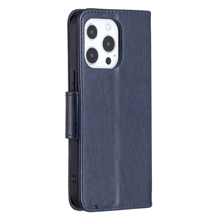 For iPhone 13 mini Embossing Two Butterflies Pattern Horizontal Flip PU Leather Case with Holder & Card Slot & Wallet & Lanyard (Blue) - iPhone 13 mini Cases by buy2fix | Online Shopping UK | buy2fix