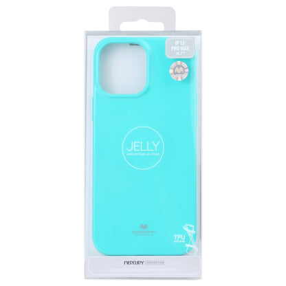 For iPhone 13 Pro Max GOOSPERY JELLY Full Coverage Soft Case (Mint Green) - iPhone 13 Pro Max Cases by GOOSPERY | Online Shopping UK | buy2fix