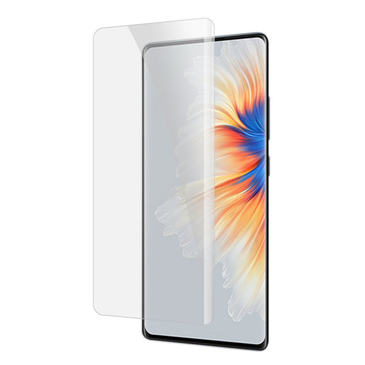 For Xiaomi Mi Mix 4 UV Liquid Curved Full Glue Tempered Glass Film -  by buy2fix | Online Shopping UK | buy2fix