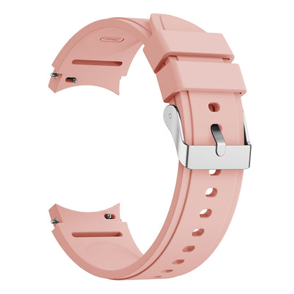 For Samsung Galaxy Watch4 Classic 46mm Silicone Watch Band(Pink) - Watch Bands by buy2fix | Online Shopping UK | buy2fix