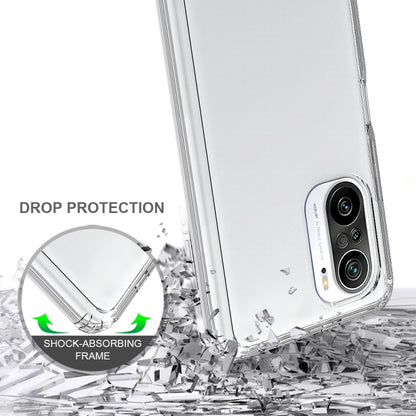 Shockproof Scratchproof TPU + Acrylic Protective Case For Xiaomi Redmi K40 / Poco F3(Black) - Xiaomi Cases by buy2fix | Online Shopping UK | buy2fix