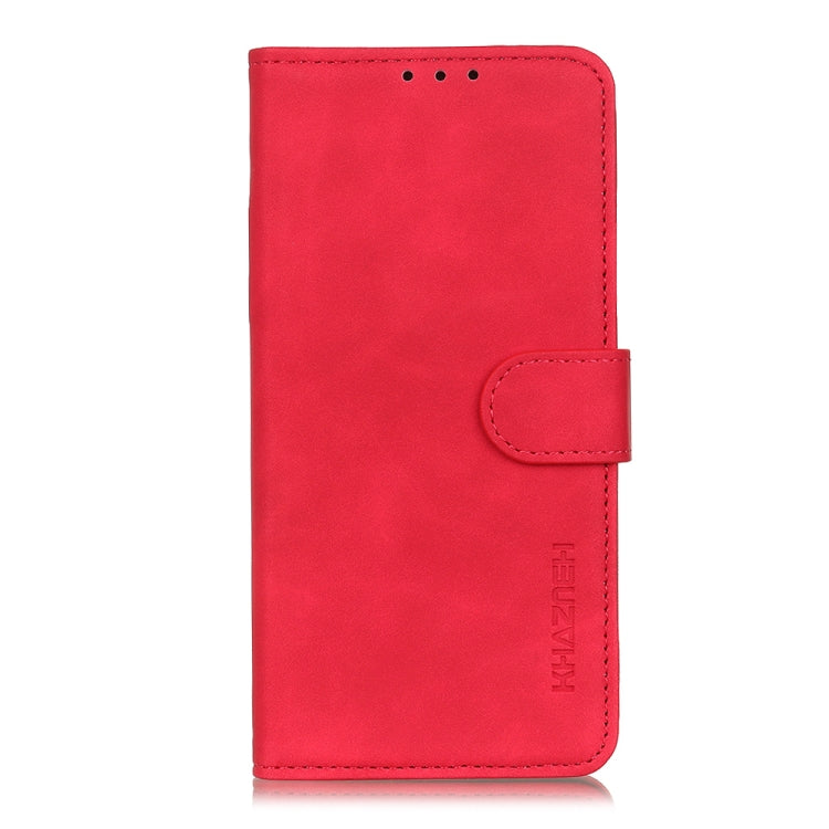 For Xiaomi Mi 11T / 11T Pro KHAZNEH Retro Texture Horizontal Flip Leather Case with Holder & Card Slots & Wallet(Red) - Xiaomi Cases by buy2fix | Online Shopping UK | buy2fix