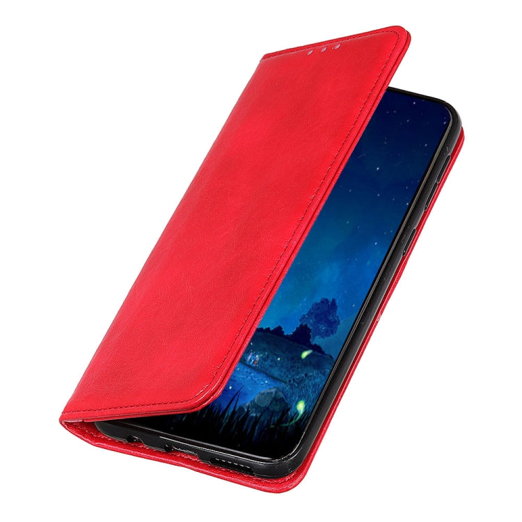 For Xiaomi Mi 11T / 11T Pro Magnetic Crazy Horse Texture Horizontal Flip Leather Case with Holder & Card Slots & Wallet(Red) - Xiaomi Cases by buy2fix | Online Shopping UK | buy2fix