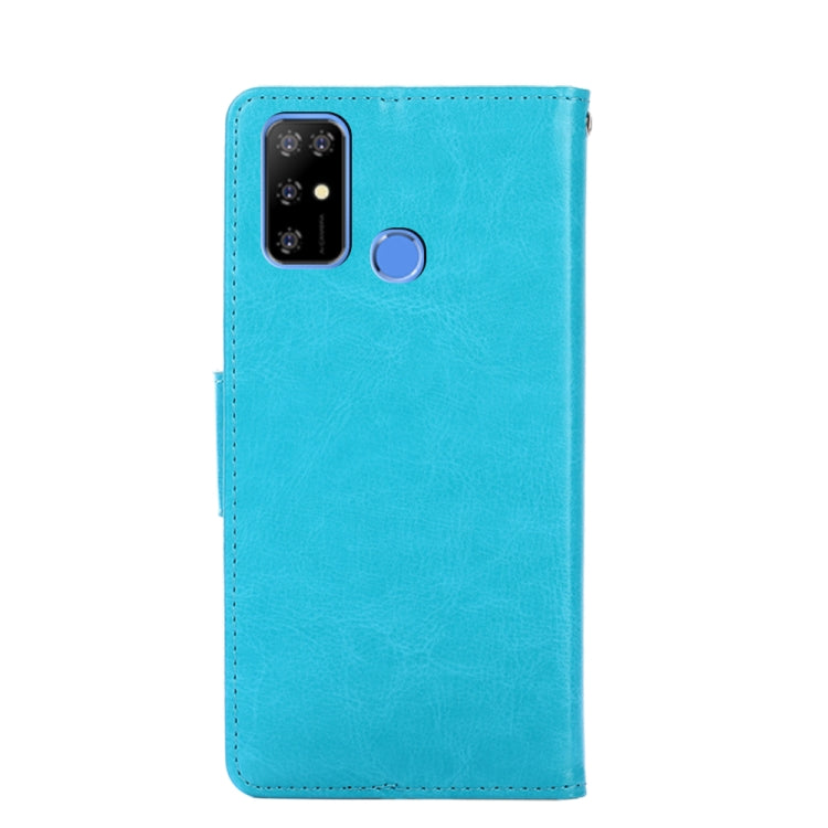 For Doogee X96 Pro Crystal Texture Horizontal Flip Leather Case with Holder & Card Slots & Wallet(Light Blue) - More Brand by buy2fix | Online Shopping UK | buy2fix