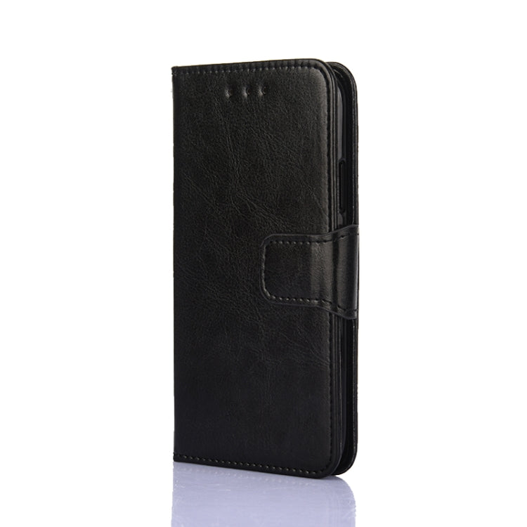 For Doogee X96 Pro Crystal Texture Horizontal Flip Leather Case with Holder & Card Slots & Wallet(Black) - More Brand by buy2fix | Online Shopping UK | buy2fix