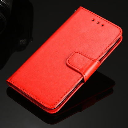 For Motorola Moto G30 Crystal Texture Horizontal Flip Leather Case with Holder & Card Slots & Wallet(Red) - Motorola Cases by buy2fix | Online Shopping UK | buy2fix