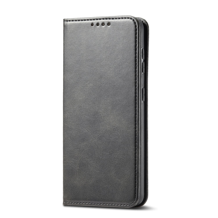 For Xiaomi Redmi 9C Calf Texture Magnetic Horizontal Flip Leather Case with Holder & Card Slots & Wallet(Black) - Xiaomi Cases by buy2fix | Online Shopping UK | buy2fix