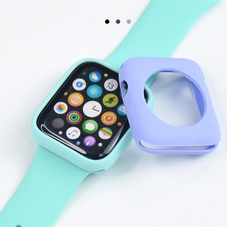 Shockproof All-inclusive Silicone Protective Case For Apple Watch Series 3 & 2 & 1 42mm(Grey) - Watch Cases by buy2fix | Online Shopping UK | buy2fix