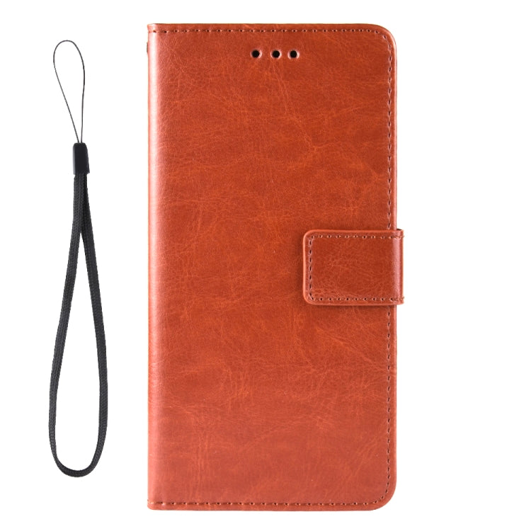 For Blackview Oscal C20 Crazy Horse Texture Horizontal Flip Leather Case with Holder & Card Slots & Lanyard(Brown) - More Brand by buy2fix | Online Shopping UK | buy2fix