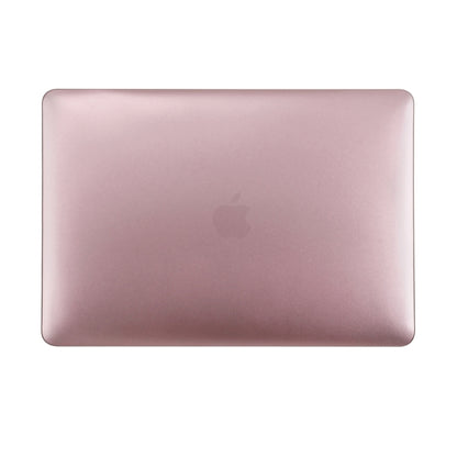 Laptop Metal Style Protective Case For MacBook Pro 16.2 inch A2485 2021(Rose Gold) - MacBook Pro Cases by buy2fix | Online Shopping UK | buy2fix