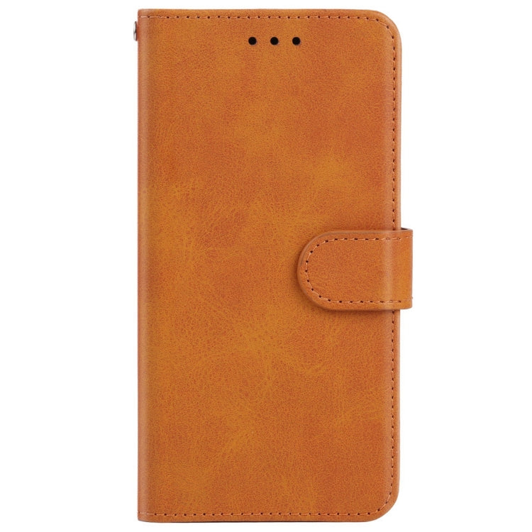 Leather Phone Case For Doogee X96 Pro(Brown) - More Brand by buy2fix | Online Shopping UK | buy2fix