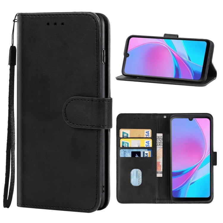 Leather Phone Case For Blackview OSCAL C20 / C20 Pro(Black) - More Brand by buy2fix | Online Shopping UK | buy2fix