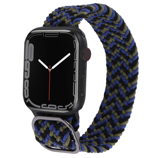 Nylon Braid Strap Watch Band For Apple Watch Ultra 49mm&Watch Ultra 2 49mm / Series 9&8&7 45mm / SE 3&SE 2&6&SE&5&4 44mm / 3&2&1 42mm(28) - Watch Bands by buy2fix | Online Shopping UK | buy2fix