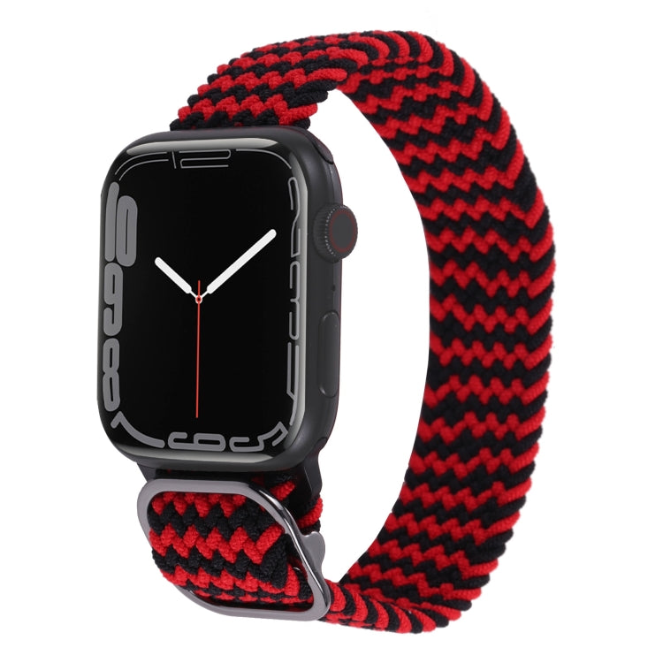 Nylon Braid Strap Watch Band For Apple Watch Ultra 49mm&Watch Ultra 2 49mm / Series 9&8&7 45mm / SE 3&SE 2&6&SE&5&4 44mm / 3&2&1 42mm(11) - Watch Bands by buy2fix | Online Shopping UK | buy2fix