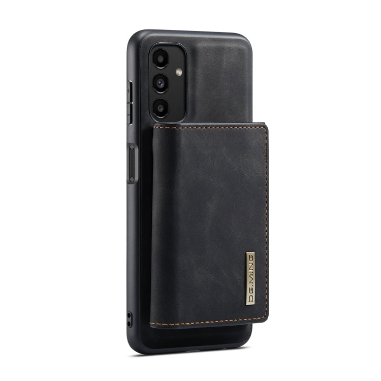 For Samsung Galaxy A13 4G DG.MING M1 Series 3-Fold Multi Card Wallet  Phone Case(Black) - Galaxy Phone Cases by DG.MING | Online Shopping UK | buy2fix