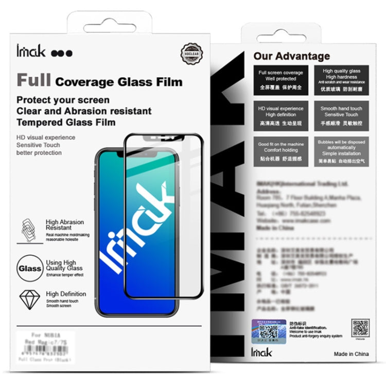 imak 9H Surface Hardness Full Screen Tempered Glass Film Pro+ Series For Motorola Moto G51 5G - Motorola Tempered Glass by imak | Online Shopping UK | buy2fix