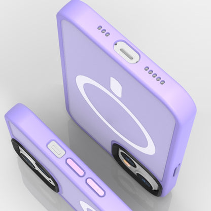 For iPhone 13 Pro Max Magsafe Magnetic Phone Case (Light Purple) - iPhone 13 Pro Max Cases by buy2fix | Online Shopping UK | buy2fix