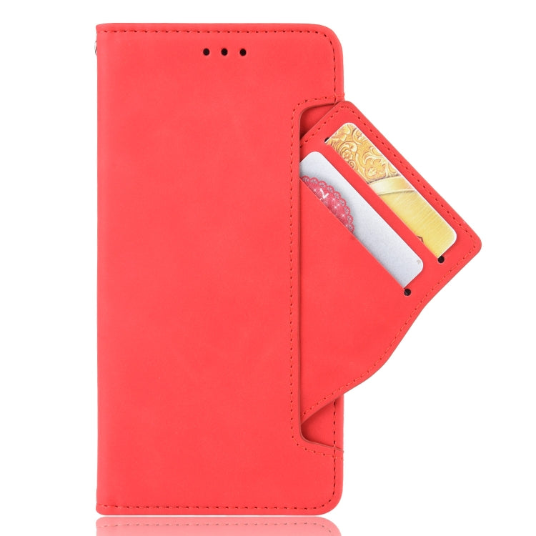 For Ulefone Note 13P Skin Feel Calf Pattern Leather Phone Case(Red) - Ulefone Cases by buy2fix | Online Shopping UK | buy2fix