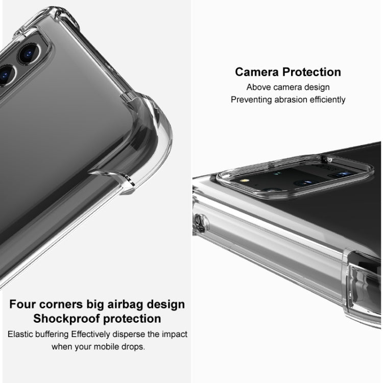 For Xiaomi Poco X4 Pro 5G Global imak TPU Phone Case with Screen Protector(Transparent) - Xiaomi Cases by imak | Online Shopping UK | buy2fix