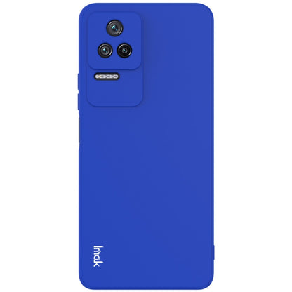 For Xiaomi Redmi K40S 5G IMAK UC-4 Series Straight Edge TPU Soft Phone Case(Blue) - Xiaomi Cases by imak | Online Shopping UK | buy2fix