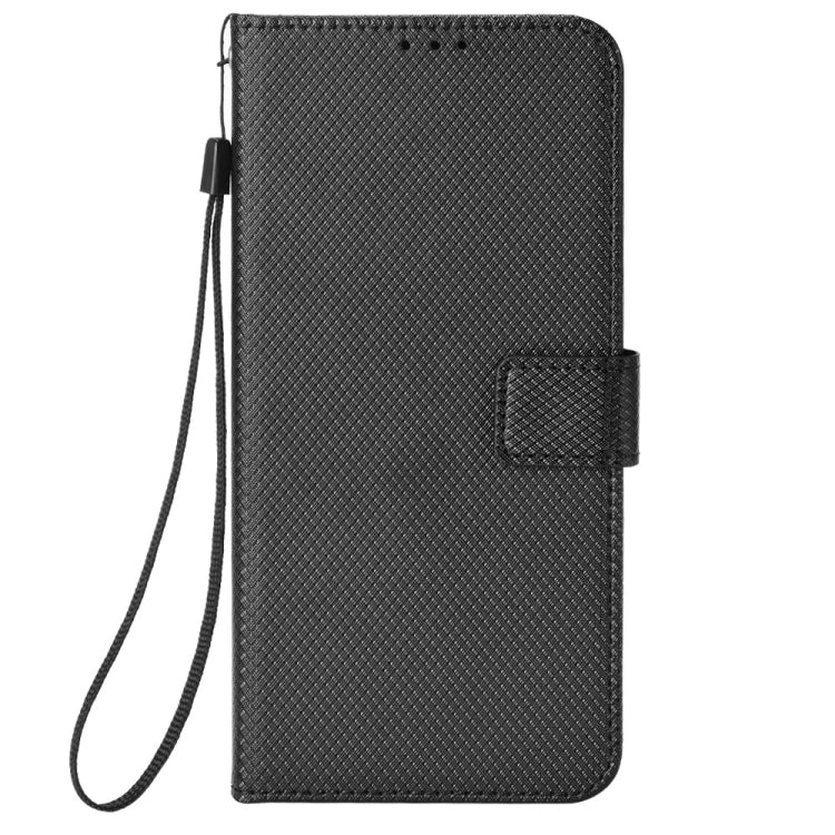 For Blackview A95 Diamond Texture Leather Phone Case(Black) - More Brand by buy2fix | Online Shopping UK | buy2fix