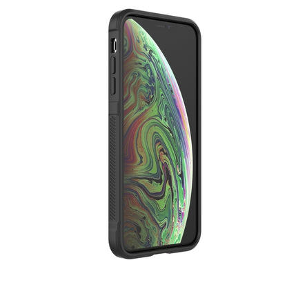 For iPhone XS Max Magic Shield TPU + Flannel Phone Case(Light Blue) - More iPhone Cases by buy2fix | Online Shopping UK | buy2fix