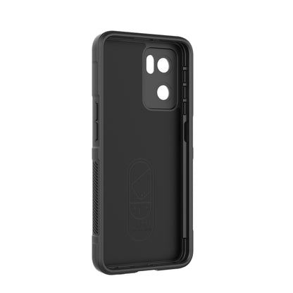 For OPPO Reno7 5G Global / Find X5 Lite Magic Shield TPU + Flannel Phone Case(Red) - OPPO Cases by buy2fix | Online Shopping UK | buy2fix