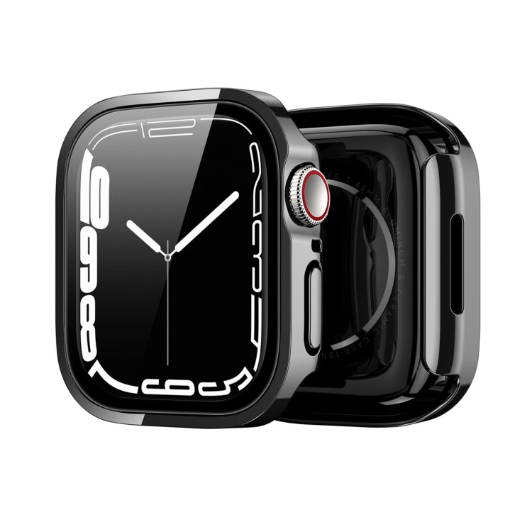 DUX DUCIS Electroplated PC Watch Case For Apple Watch Series 6&SE&5&4 44mm / 3&2&1 42mm(Black) - Watch Cases by DUX DUCIS | Online Shopping UK | buy2fix