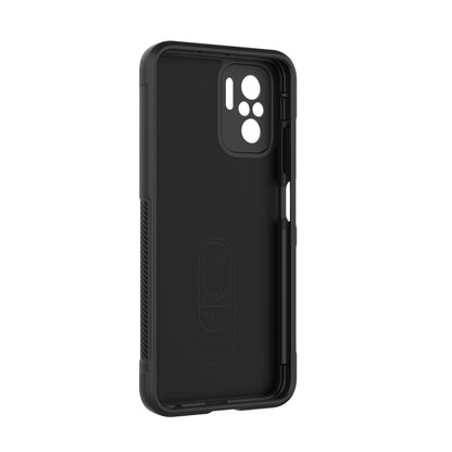 For Xiaomi Redmi Note 10 4G Magic Shield TPU + Flannel Phone Case(White) - Xiaomi Cases by buy2fix | Online Shopping UK | buy2fix