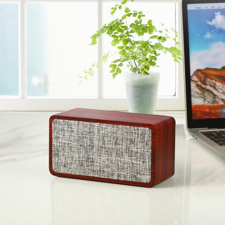 Q2 Subwoofer Wooden Wireless Bluetooth Speaker(Walnut) - Desktop Speaker by buy2fix | Online Shopping UK | buy2fix