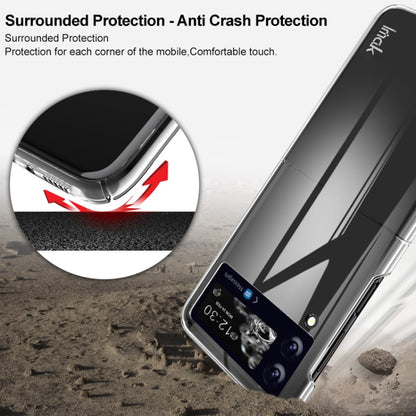 For Samsung Galaxy Z Flip4 5G IMAK Wing II Wear-resisting Crystal Pro PC Protective Phone Case - Galaxy Z Flip4 5G Cases by imak | Online Shopping UK | buy2fix