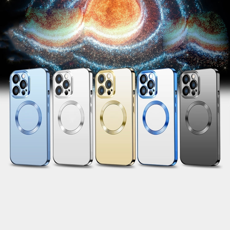 For iPhone 14 Plus Nebula Series MagSafe Phone Case (Blue) - iPhone 14 Plus Cases by buy2fix | Online Shopping UK | buy2fix