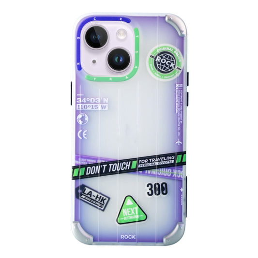 For iPhone 14 ROCK InShare Travel Series PC+TPU Phone Case (Deep Space Tour) - iPhone 14 Cases by ROCK | Online Shopping UK | buy2fix