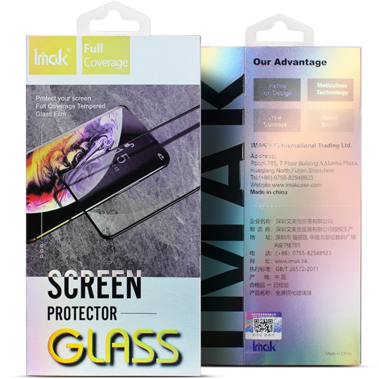 For iPhone 14 IMAK 9H Surface Hardness Full Screen Tempered Glass Film Pro+ Series - iPhone 14 Tempered Glass by imak | Online Shopping UK | buy2fix