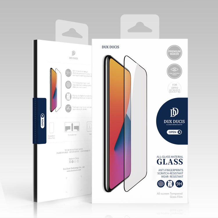 For OPPO A57 4G / A57s / A57e / A77 4G 10pcs DUX DUCIS 0.33mm 9H Medium Alumina Tempered Glass Film - OPPO Tempered Glass by DUX DUCIS | Online Shopping UK | buy2fix