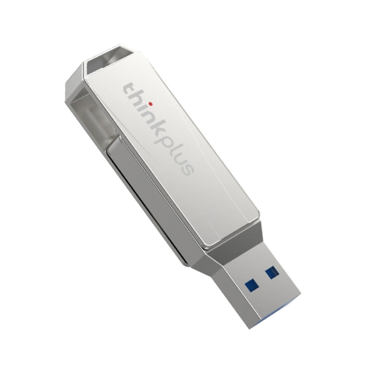 Lenovo Thinkplus MU252 USB 3.1 + USB-C / Type-C Flash Drive, Memory:64GB (Silver) - USB Flash Drives by Lenovo | Online Shopping UK | buy2fix