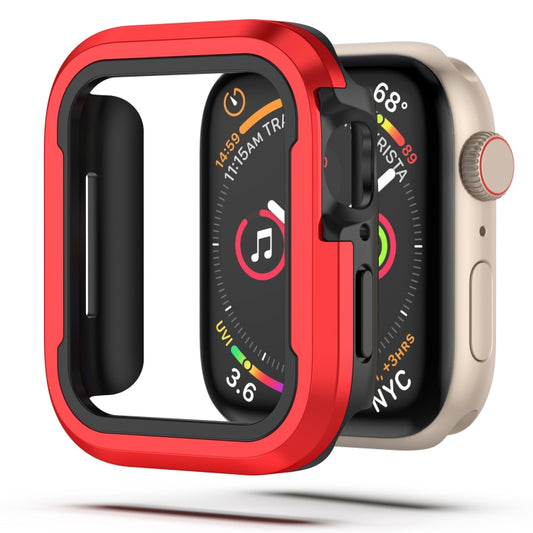 For Apple Watch Ultra 49mm Aluminum Alloy + TPU 2 in 1 Protective Case(Red) - Watch Cases by buy2fix | Online Shopping UK | buy2fix